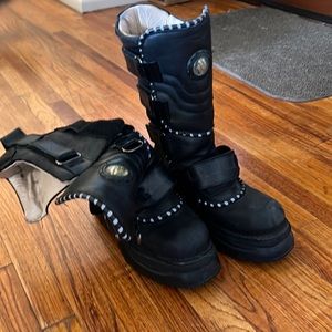 New rock tall boots